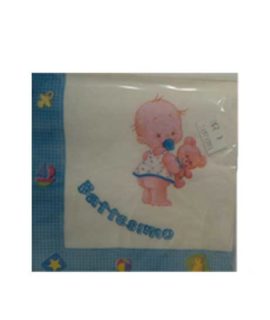 Tovagliolo BATTESIMO CELESTE