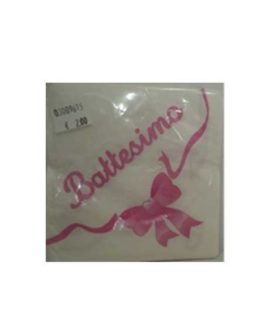 Tovagliolo BATTESIMO ROSA