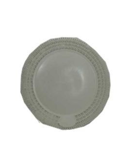 Vassoio trinato di plastica