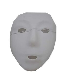 Maschera bianca donna