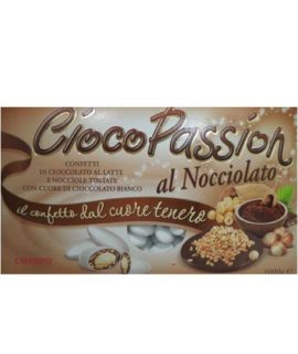 Confetti Cioco Passion nocciolato 1 Kg bianco