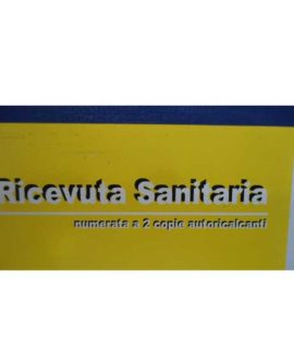 Ricevuta sanitaria