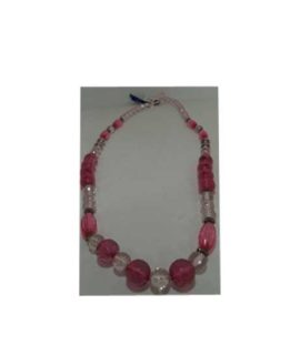 Collana rosa/fucsia
