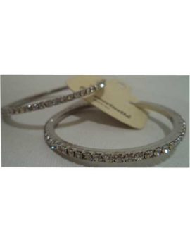 Orecchini cerchi strass