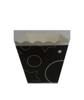 Coppetta per caramelle nero/argento
