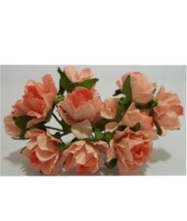 Mazzetto roselline arancioni o verdi