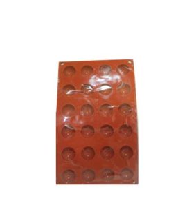 Stampo semisfera in silicone