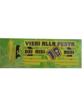 Invito 18 anni Rock