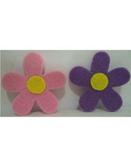 Fiore in feltro 5 petali