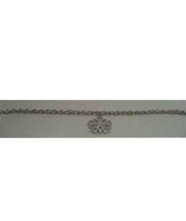 Bracciale con pendente stella e cuori