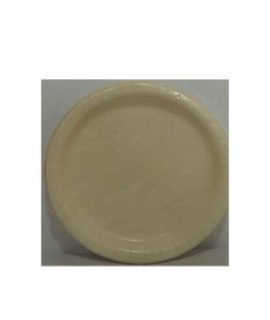 Piatto monocolore in cartone 22.2 cm