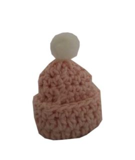 Cappello uncinetto decorativo