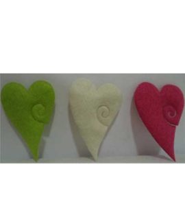 Cuore in feltro