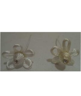 Forcina fiore con strass