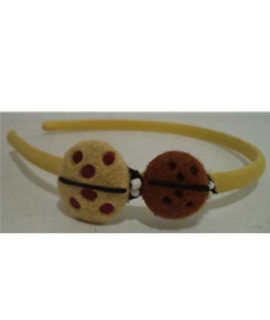 Cerchietto con coccinelle