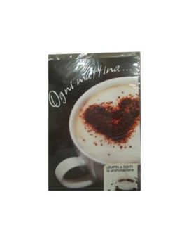 Biglietto auguri CAFFE'