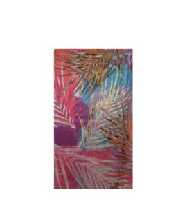 Foulard fantasia foglie