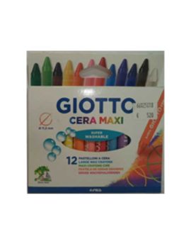 Pastelli a cera maxi da 12 pz