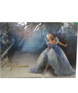 Biglietto compleanno CINDERELLA