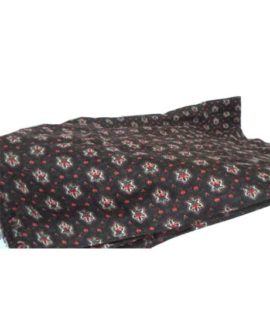 Stola con foglie e fiori mignon