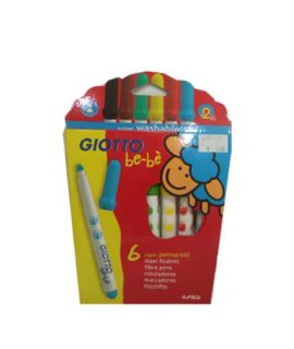 GIOTTO BEBE' maxi pennarelli da 6 pz
