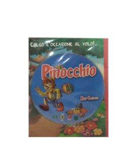 Biglietto auguri con DVD " PINOCCHIO"
