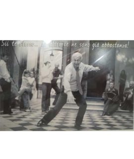 Biglietto auguri ballerino