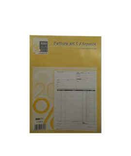 Fattura ad 1 aliquota a 3 copie