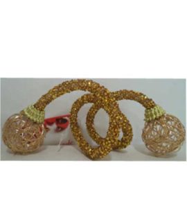 Addobbo natalizio palline dorate