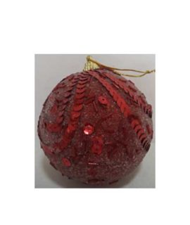 Pallina Natalizia con paillettes