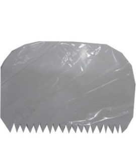 Raschietto dentato rigido