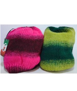 Cappello donna sfumato bicolore