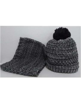 Collo + cappello con pon pon bimbo
