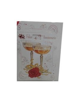 Biglietto Anniversario con rotella