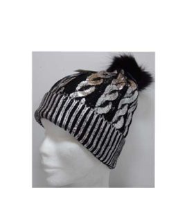 Cappello trecce laminate