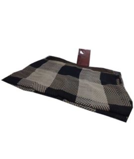 Pashmina con rombi nei quadrati