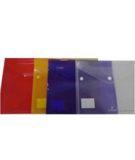 Busta in PVC col bottone A5