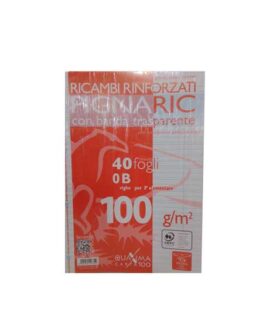 Ricambi rinforzati B = righe terza elementare
