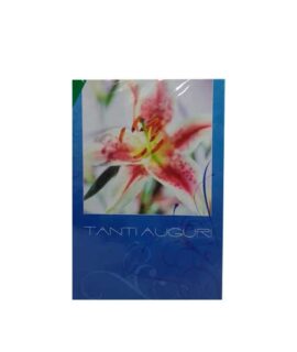 Biglietto auguri GIGLIO