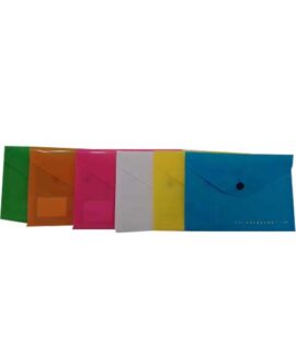 Busta in PVC col bottone A7