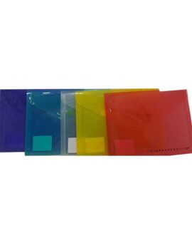 Busta in PVC col bottone A6