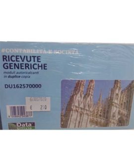 RICEVUTE GENERICHE duplice copia