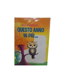 Biglietto compleanno gufetto