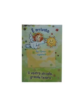 Biglietto NASCITA angeli