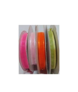 Nastro di organza bordata 10 mm