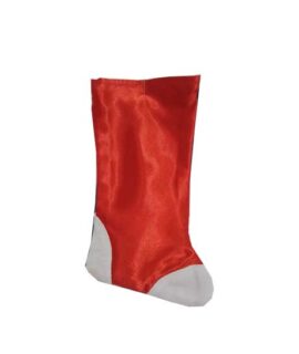 Calza Porta Dolci raso rosso