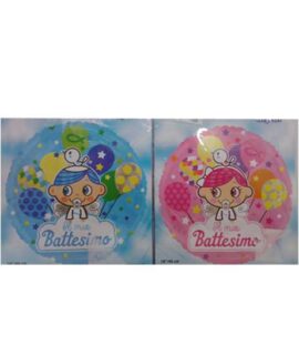 Pallone battesimo con bimbo