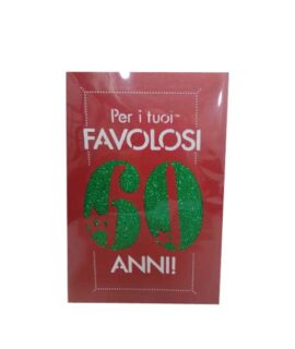 Biglietto 60 anni pop-up