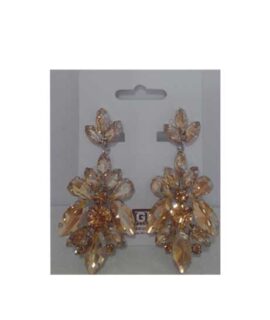 Orecchini clips con pietre
