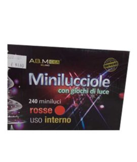 Minilucciole da 240 rosse